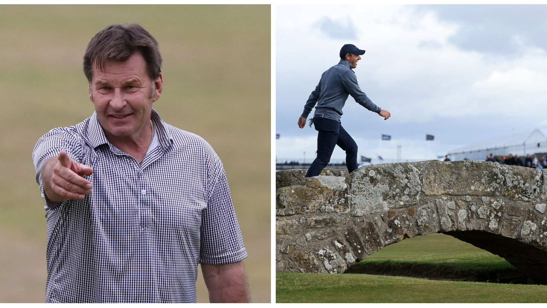 Sir Nick Faldo praises Swilcan Bridge decision after "DIY patio" removed